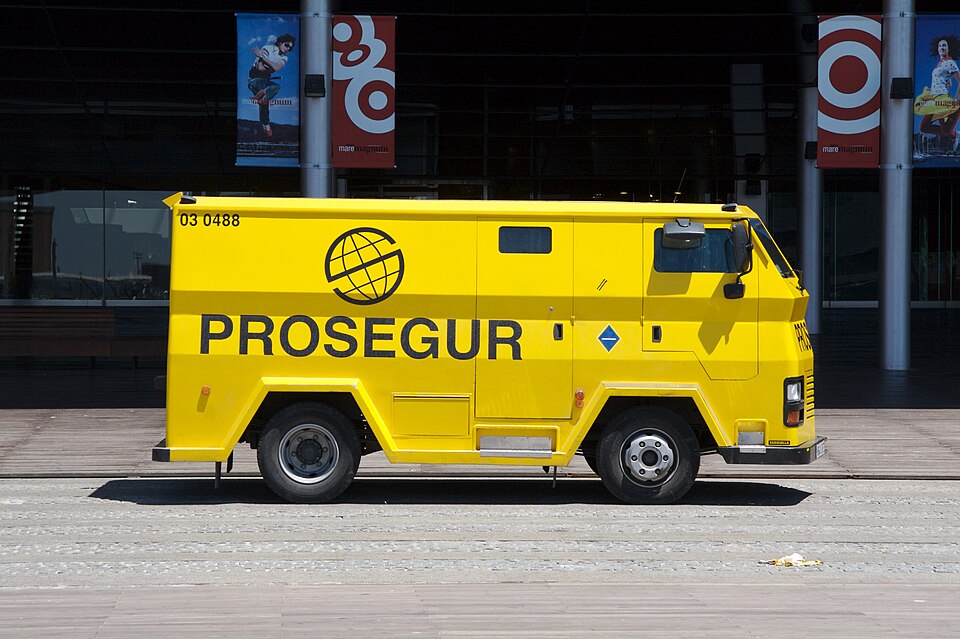 Armored Cash-In-Transit Truck