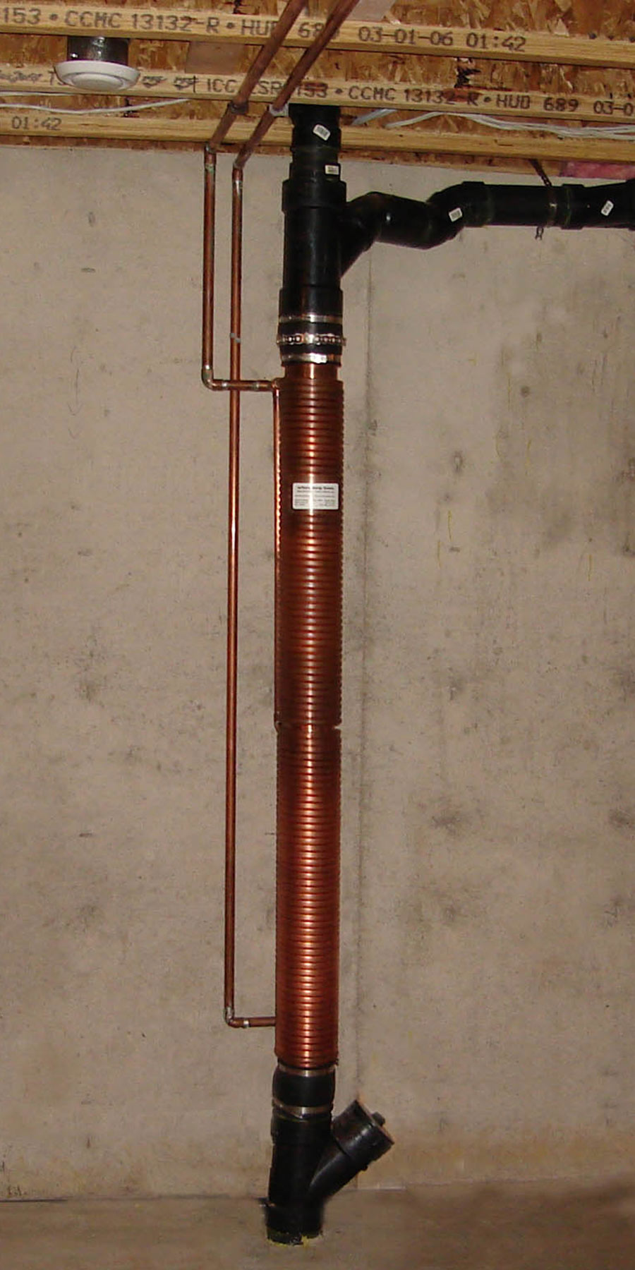 Drain Water Heat Recovery Unit