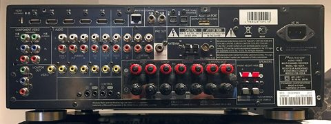 Pioneer VSX-1020-K AV receiver (2010) rear view.jpg