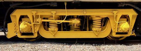 Bogie on Commonwealth Railways Budd RDC-1 railcar.jpg