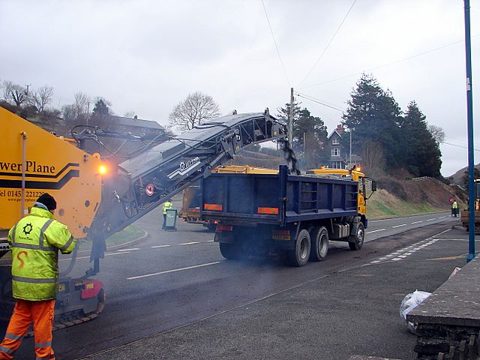 Repairing the A44 (1) - geograph.org.uk - 651389.jpg