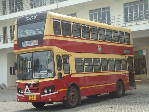 Double Decker Bus Angamaly BUS STAND.JPG