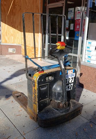 Forklift standing in the street.jpg