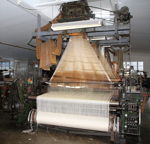 Sjöllingstad IMG 3286 Jacquard german 1939 Sachsische Webstuhlfabrik (Louis Schönherr) Chemnitz.JPG