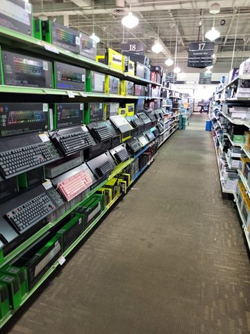 Microcenter keyboard isle.jpg
