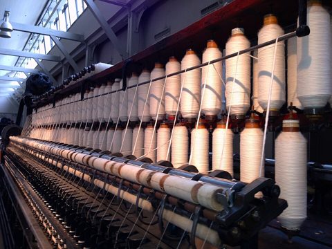 1896 Mechanical loom (8811196649).jpg