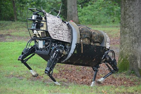 Legged Squad Support System robot prototype.jpg