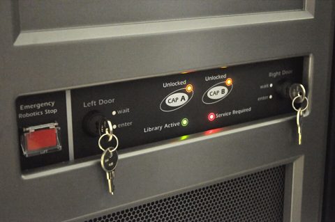 StorageTek tape library service panel.jpg