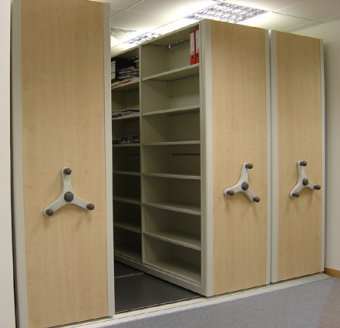 Mobile Archive Shelving