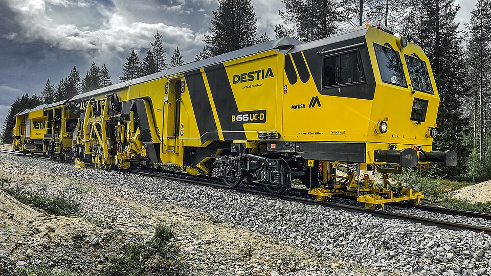 Ballast Tamping Machine