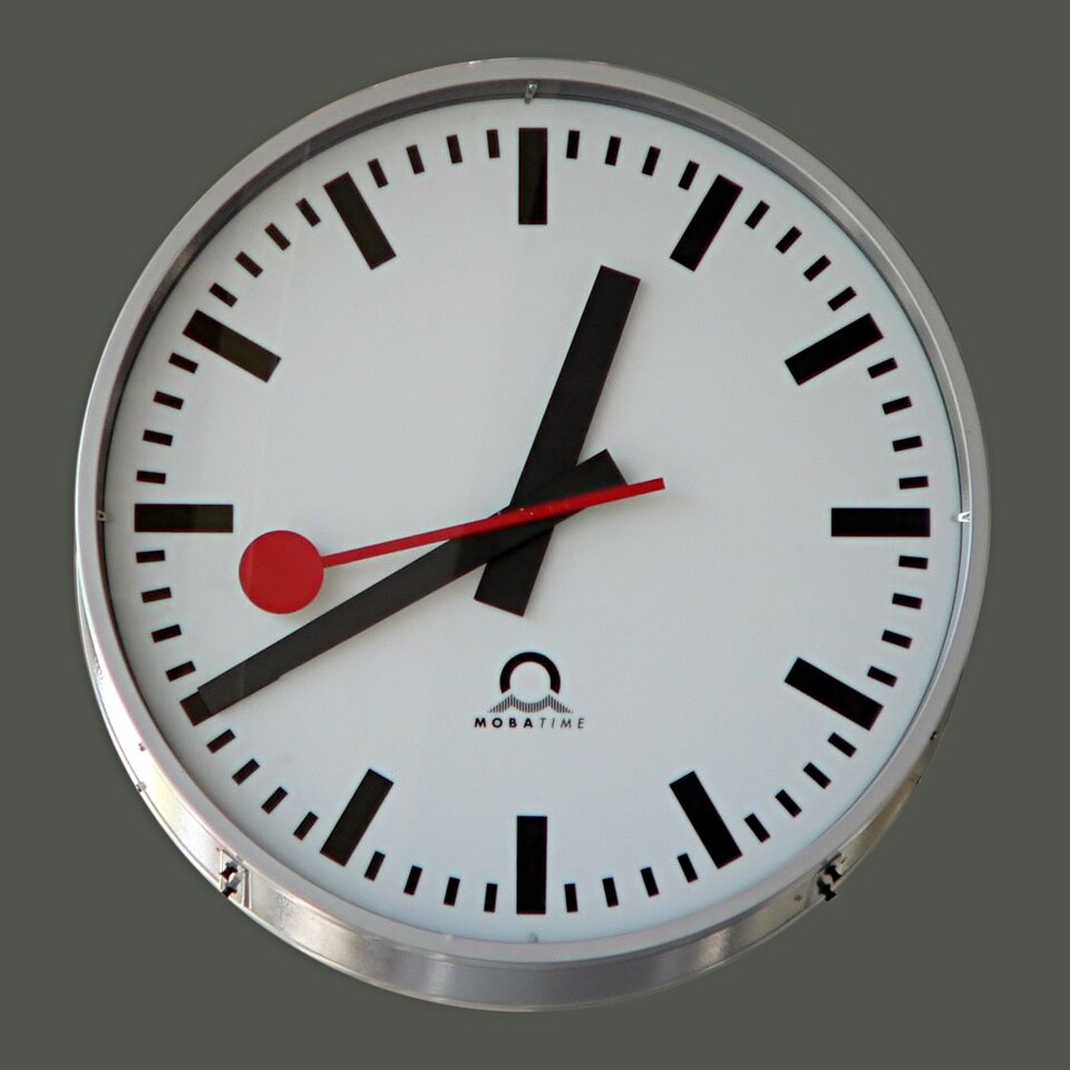 Railway Station Clock