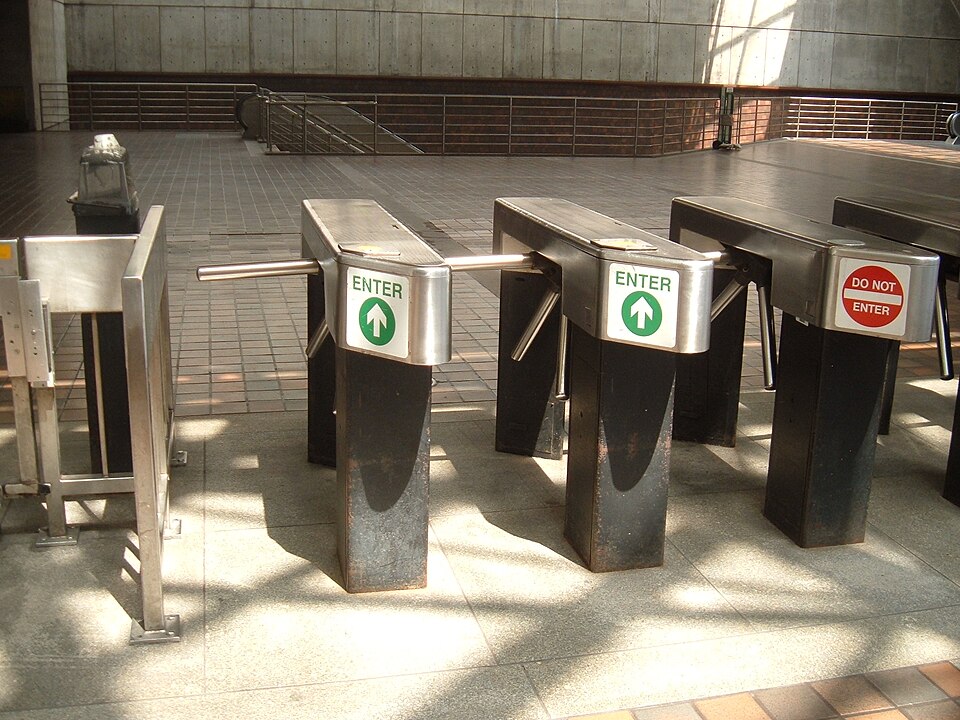 Full-Height Security Turnstile