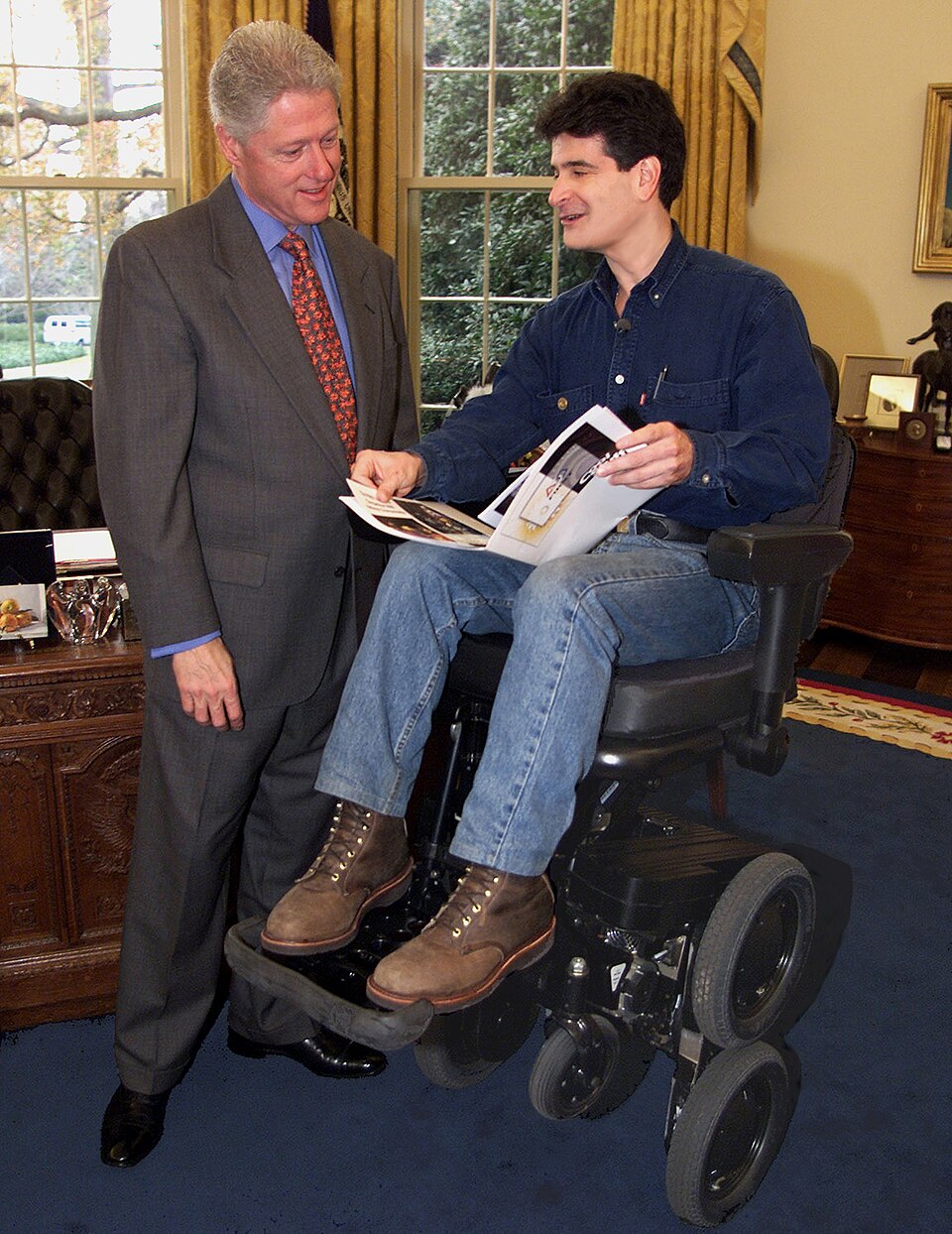 Stair-Climbing Wheelchair