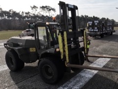 Articulated Forklift
