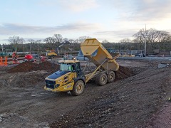 Articulated Haul Truck