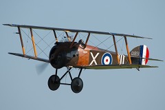 Biplane: Aircraft with two stacked wings, common in early aviation