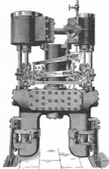 Boiler Feedwater Pump: High-pressure multistage pump that feeds water into a power boiler