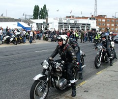 Cafe Racer Motorcycle