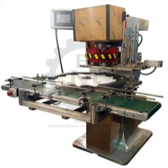 Can Seaming Machine: A machine that hermetically joins a can lid to its body by rolling the two edges into an interlocked
