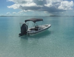 Center-Console Boat: Open powerboat with a central helm popular for sport fishing