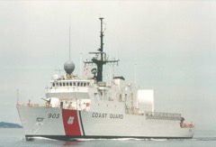 Coast Guard Cutter: Patrol vessel used for search, rescue, and maritime law enforcement