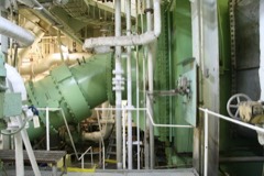 Condenser Cooling Water Pump: Large pump that circulates cooling water through a power plant condenser