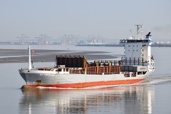 Container Feeder Ship