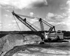 Walking Dragline