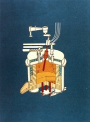 Electric Arc Furnace: Furnace that melts scrap steel using high-current graphite electrode arcs