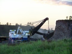 Electric Rope Shovel