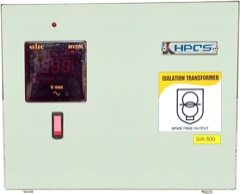 Isolation Transformer: One-to-one transformer providing galvanic isolation for safety and noise rejection