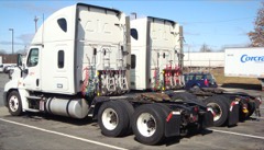Truck Loading Rack: Gantry and metering skid that loads fuel into tanker trucks