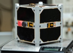 Nanosatellite: Very small satellite massing only a few kilograms for low-cost missions. Built to the CubeSat standard