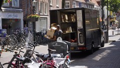 Parcel Delivery Van
