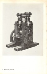 Plate Rolling Machine: Three- or four-roll machine that bends steel plate into cylinders and cones