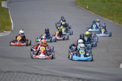 Racing Kart: Open single-seat circuit kart with a small high-revving engine
