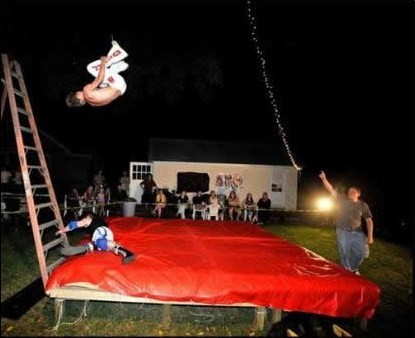 Backyard Trampoline