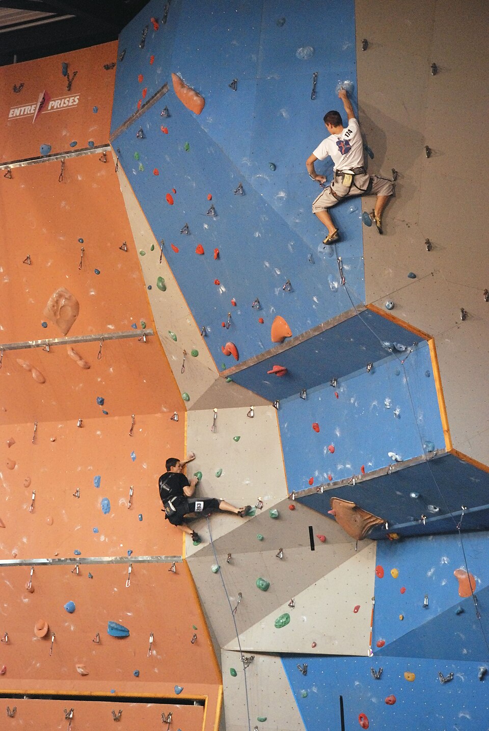 Rotating Climbing Wall