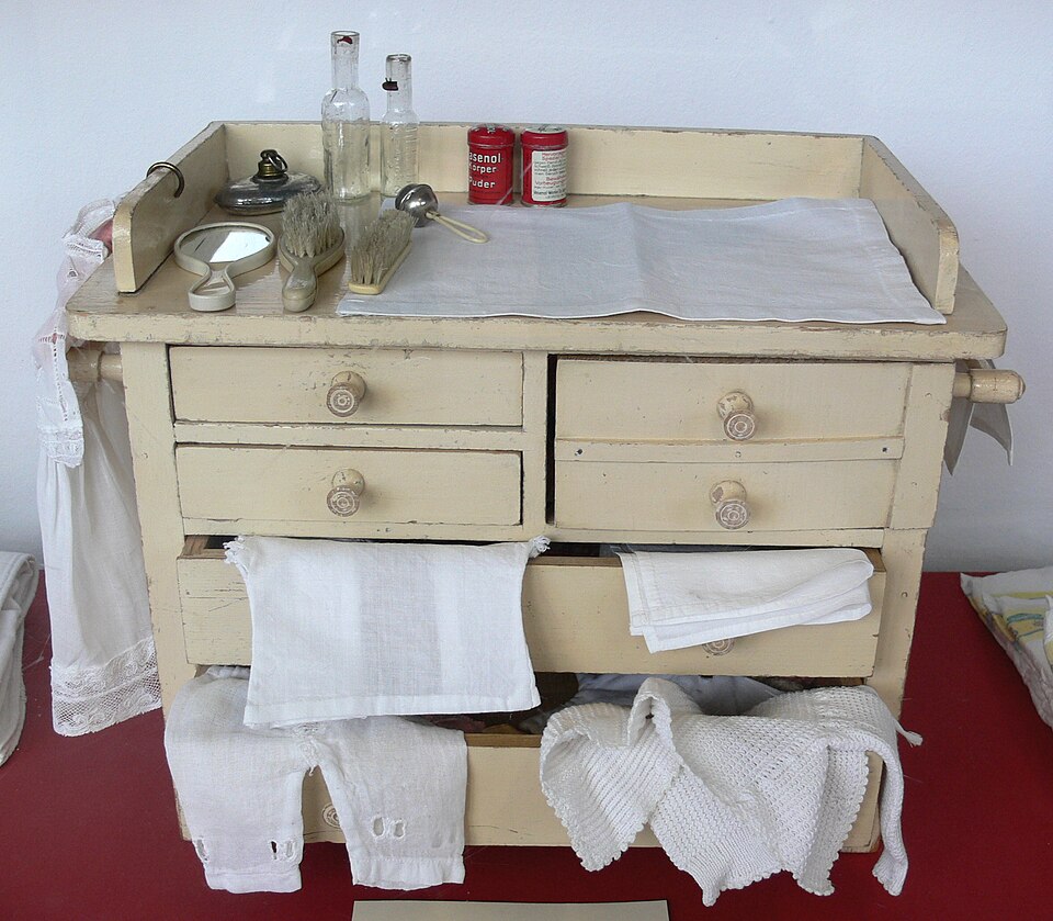 Wall-Mounted Changing Station